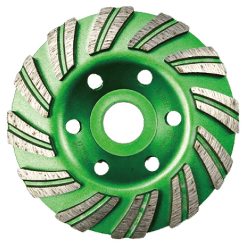 Double Row Cup Wheel — Green Turbo — JOY-DR-07