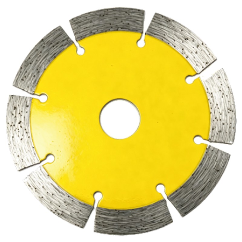 Wall Chaser Diamond Blade — Yellow Segment — JOY-WC-01