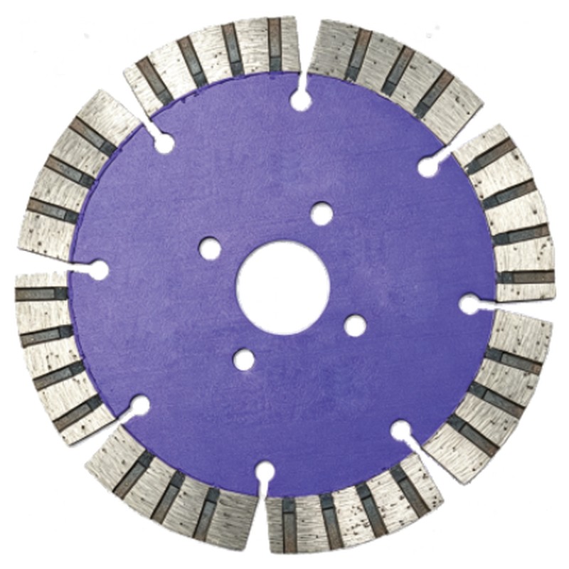 Wall Chaser Diamond Blade — Purple Segment — JOY-WC-02